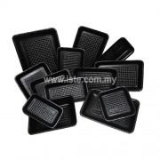 Black-Disposable-Foam-Tray