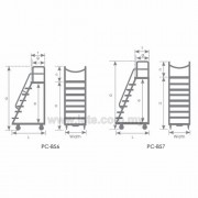 Ladder trolley-Picker Cart (2)